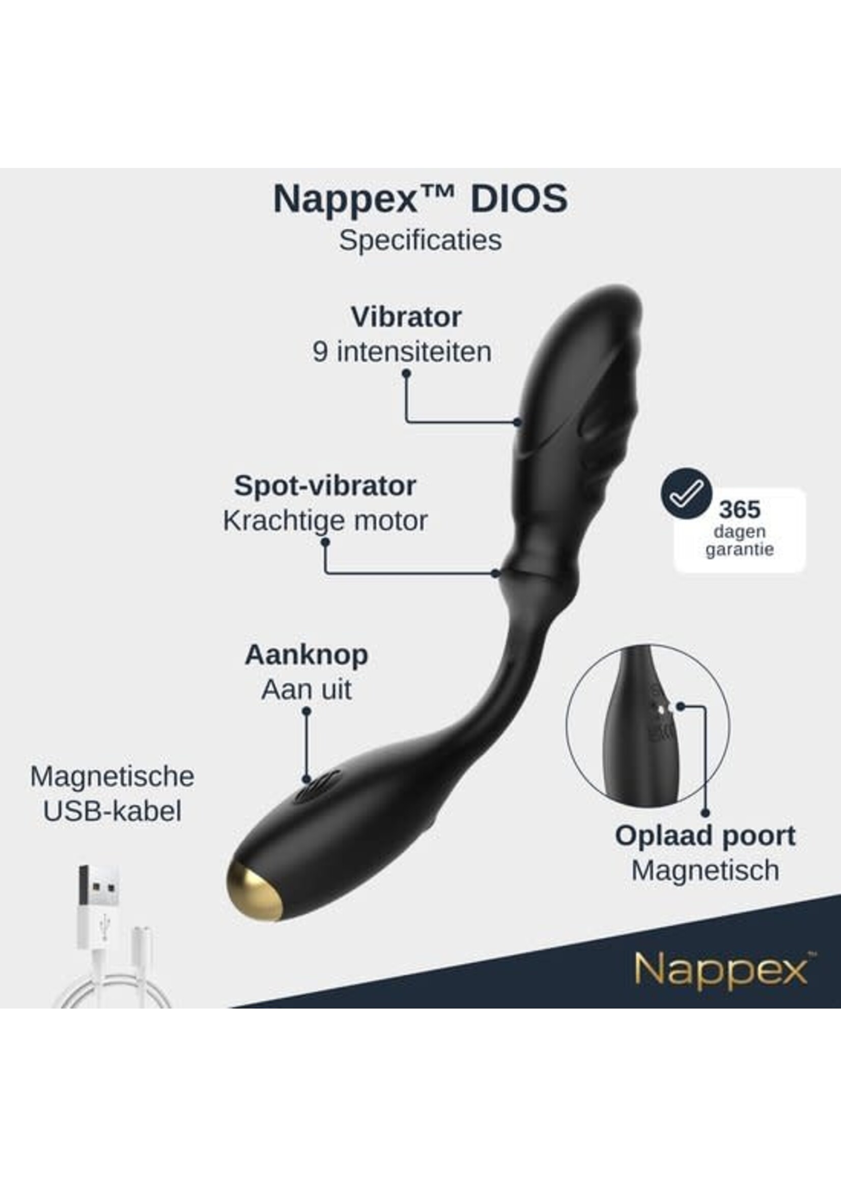Nappex Dios - G-spot vibrator
