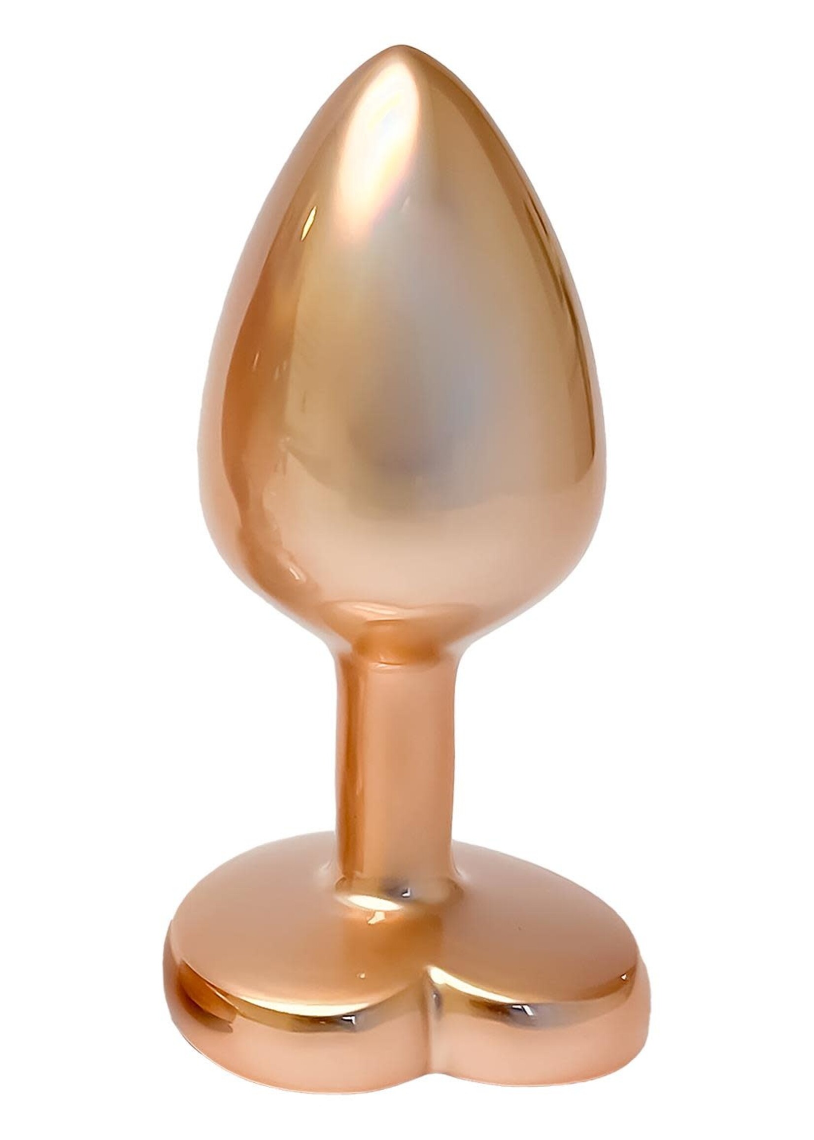 Dream Toys Gleaming love pearl gold plug medium