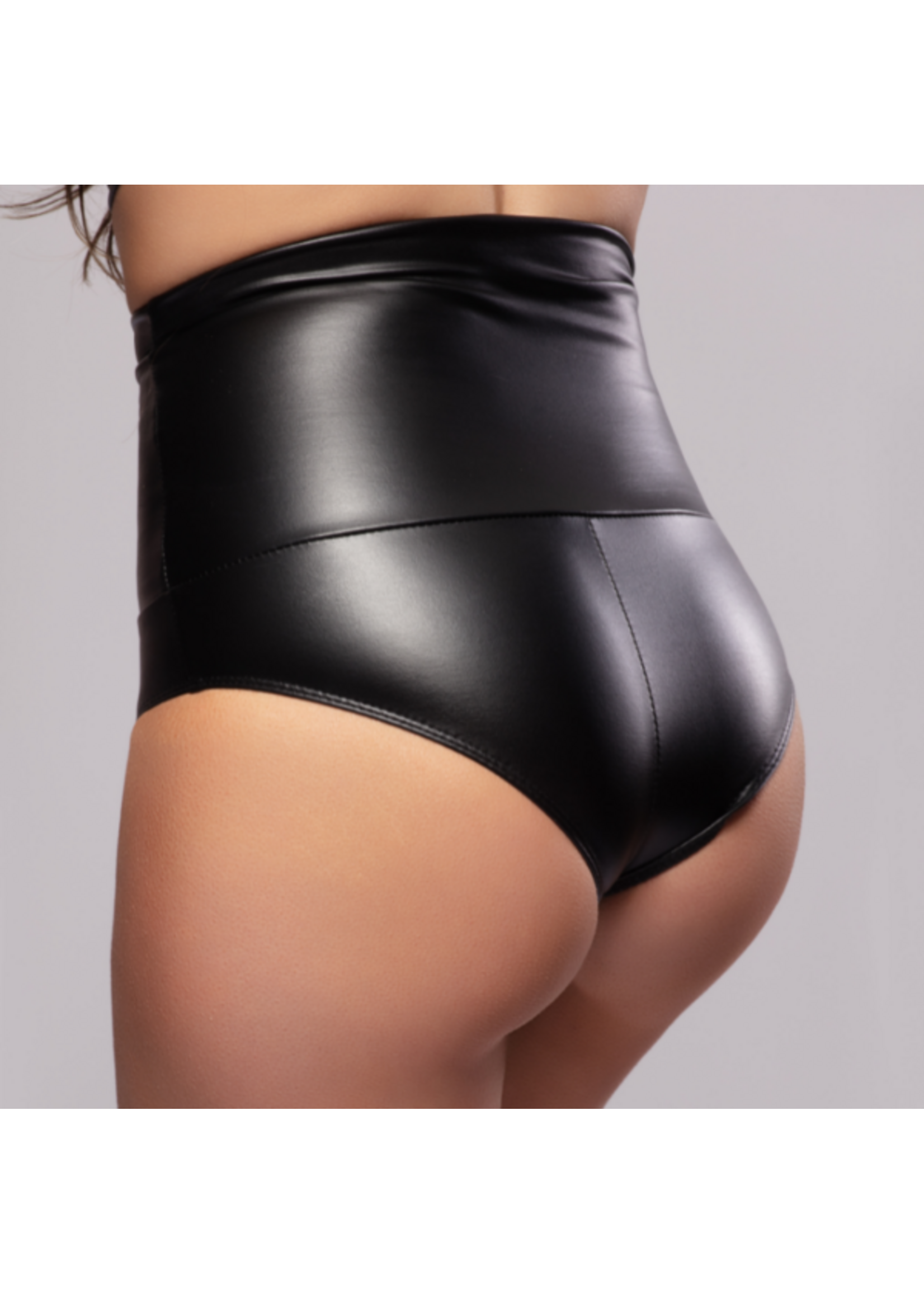 Kinky Diva Lilith - butt lift high briefs - leather look