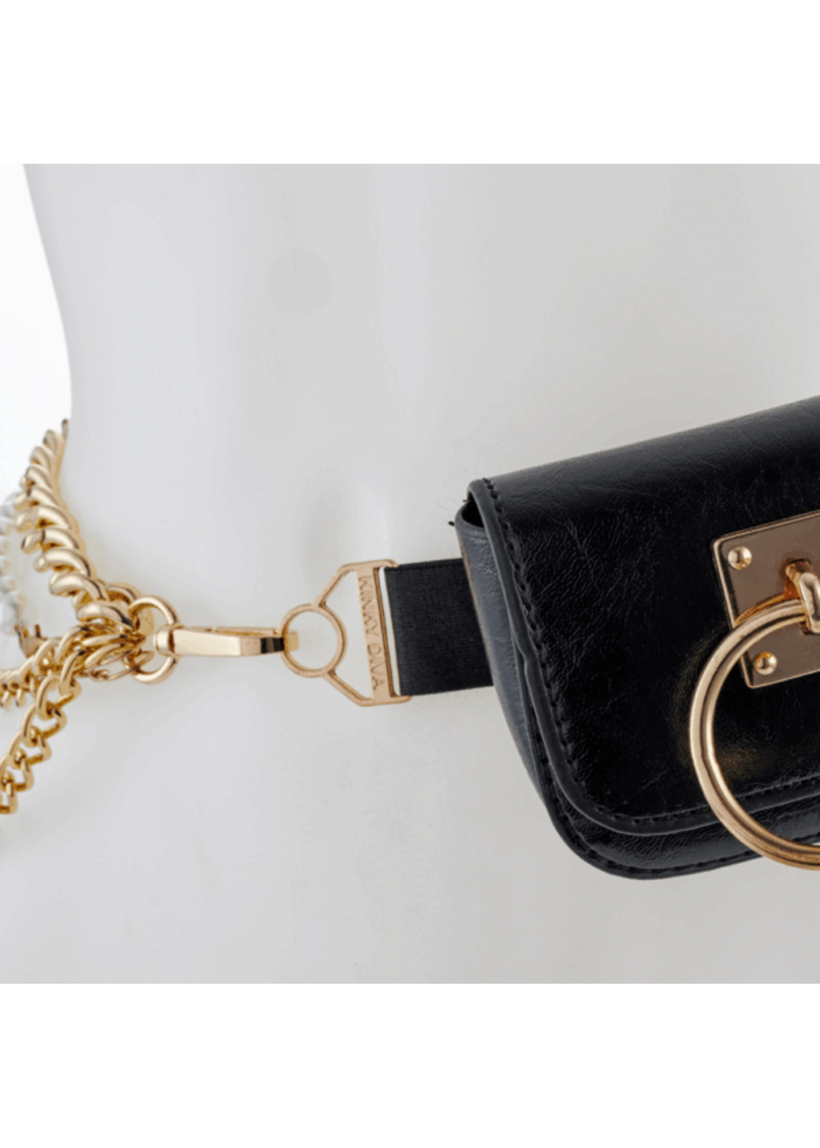 Kinky Diva Excess belt + O-ring pouch