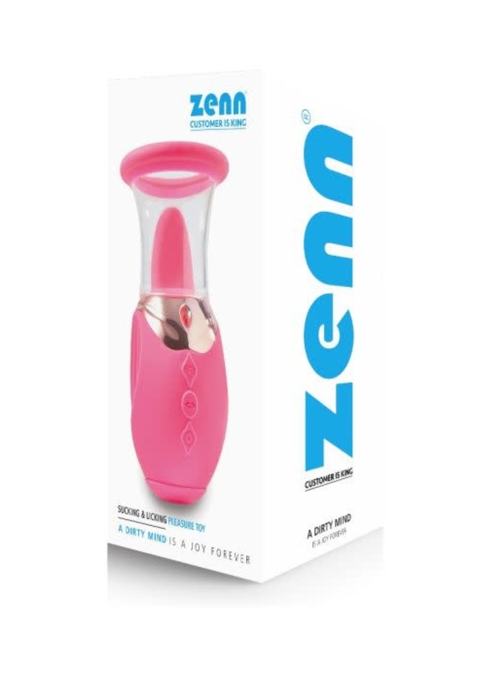 ZennToys Sucking & licking pleasure toy - Pink
