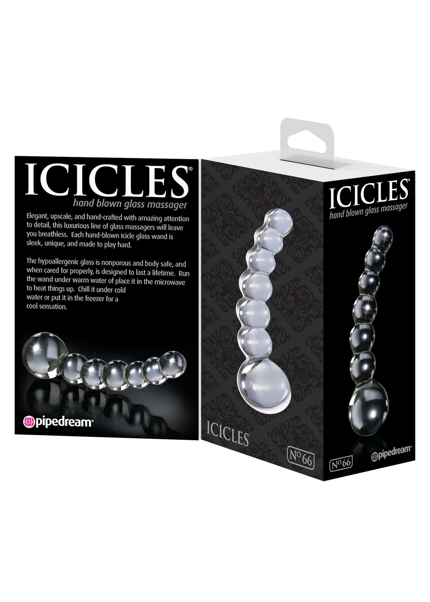 Pipedream No. 66 glass dildo