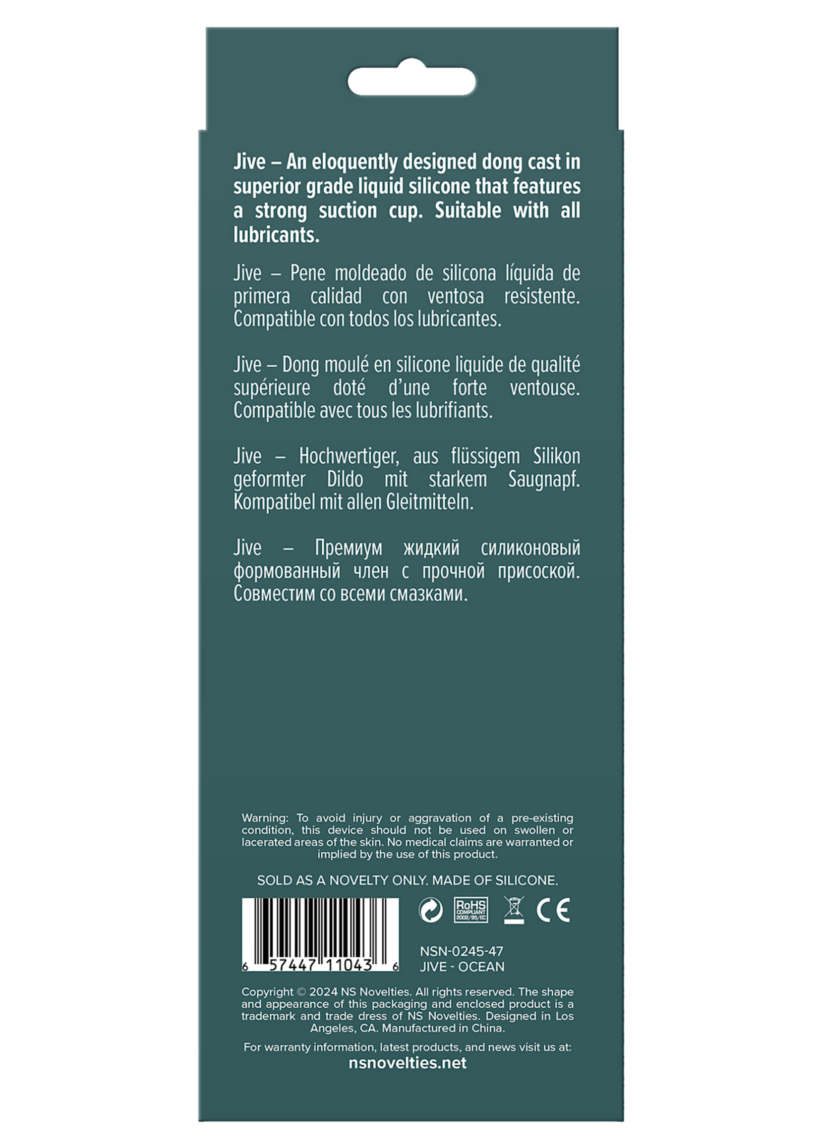 NS Novelties Jive ocean