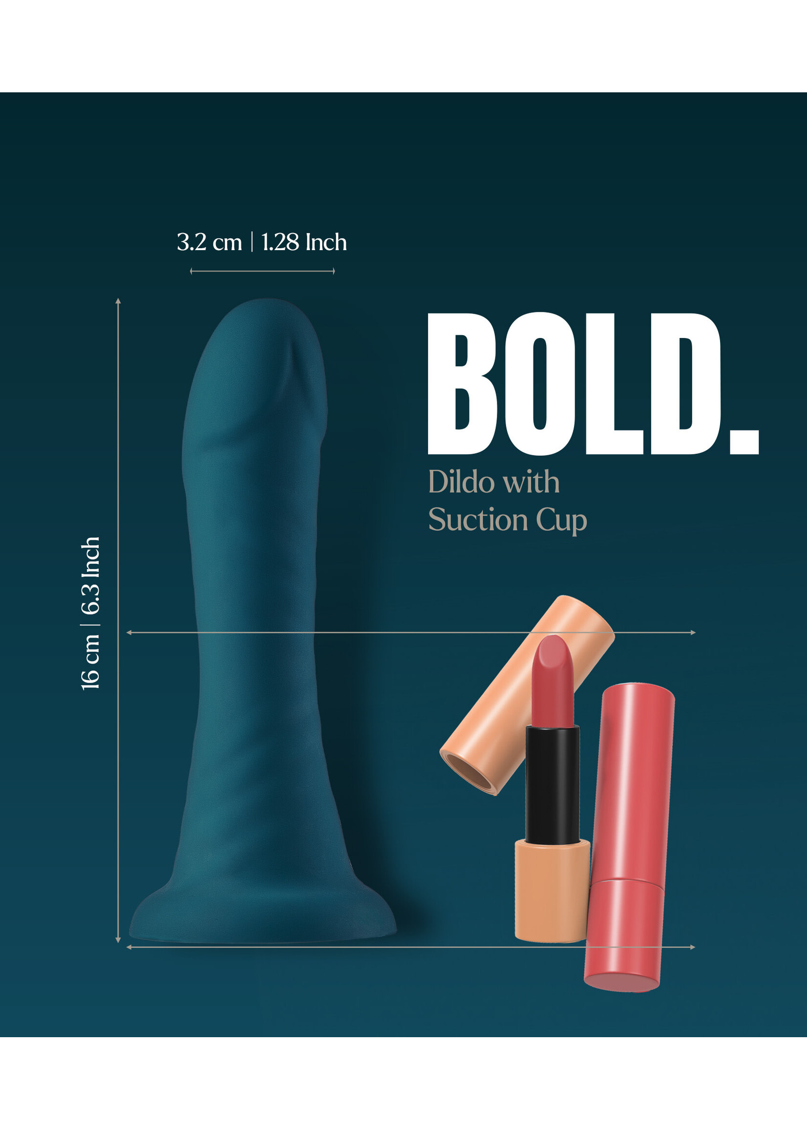 Dream Toys Blaze dildo with suction cup