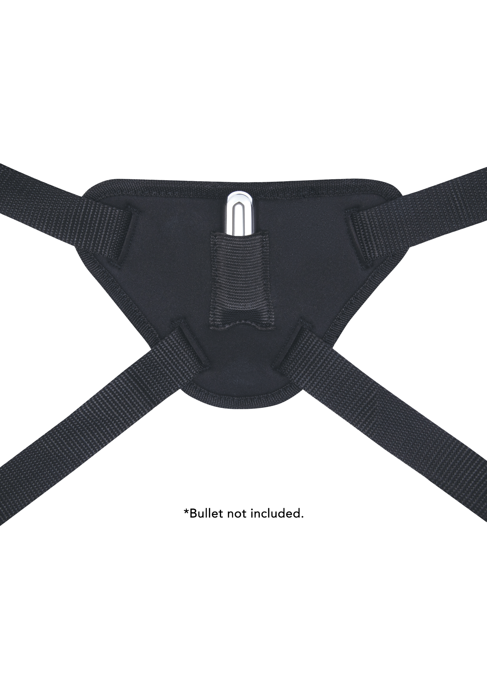 B-vibe Every body strap-on harness set with 6 inch silicone dildo Peg