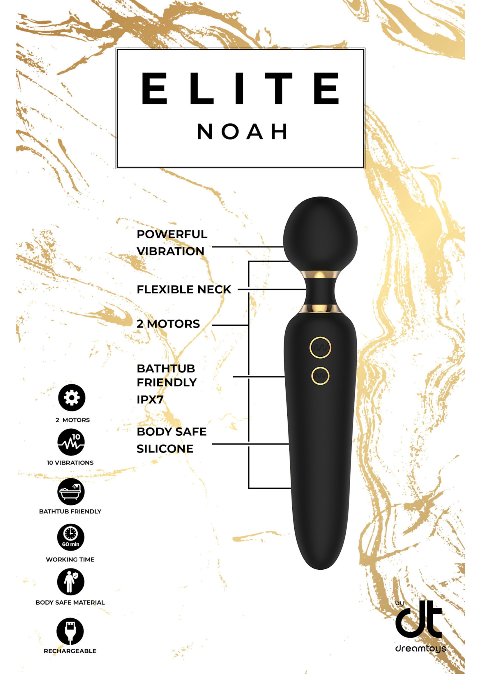 Dream Toys Noah dual wand vibrator
