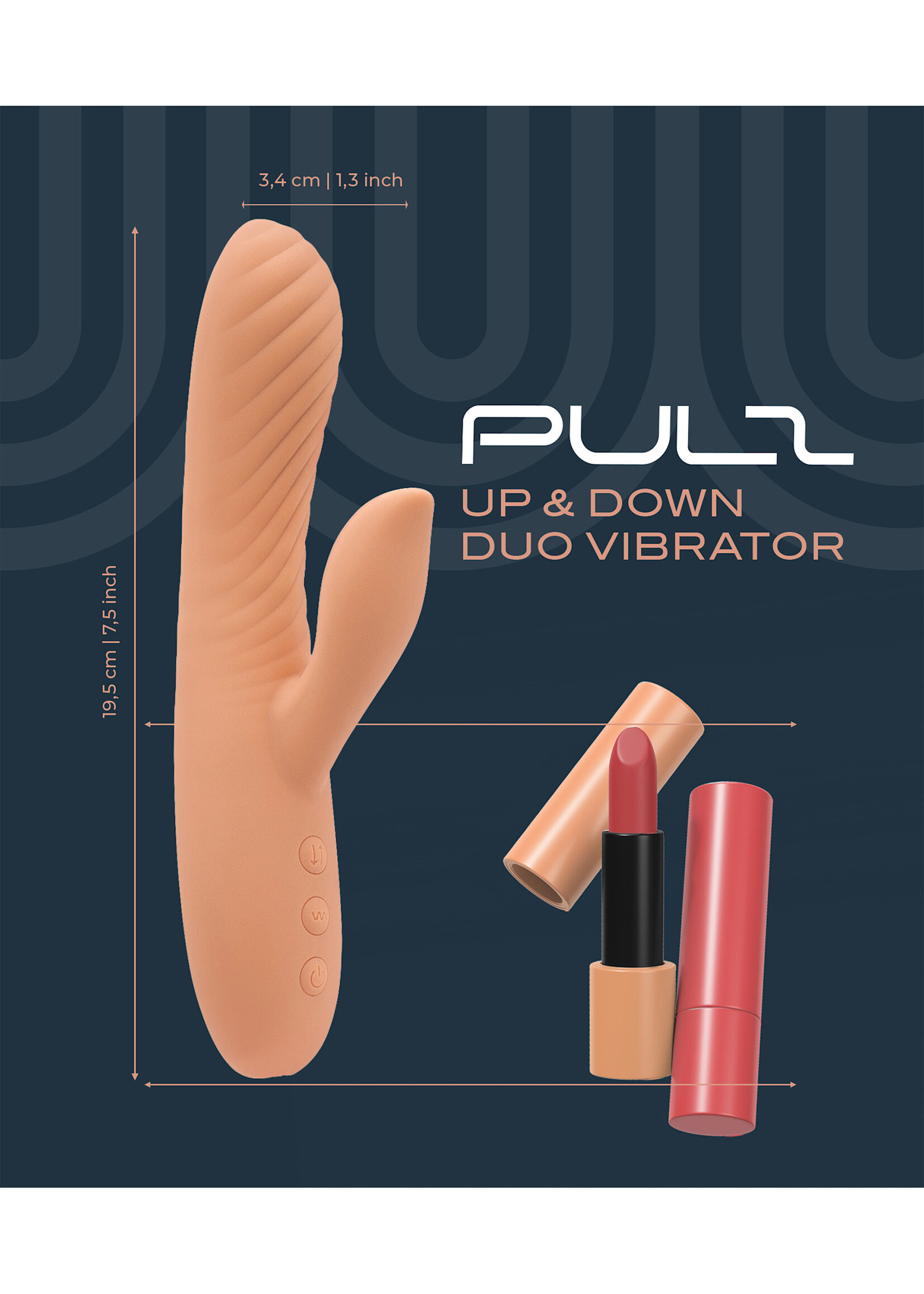 Dream Toys Gladys up&down duo vibrator