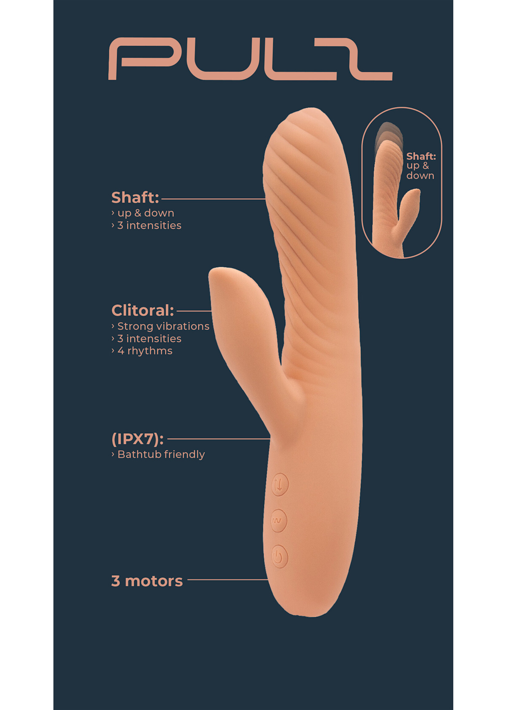 Dream Toys Gladys up&down duo vibrator