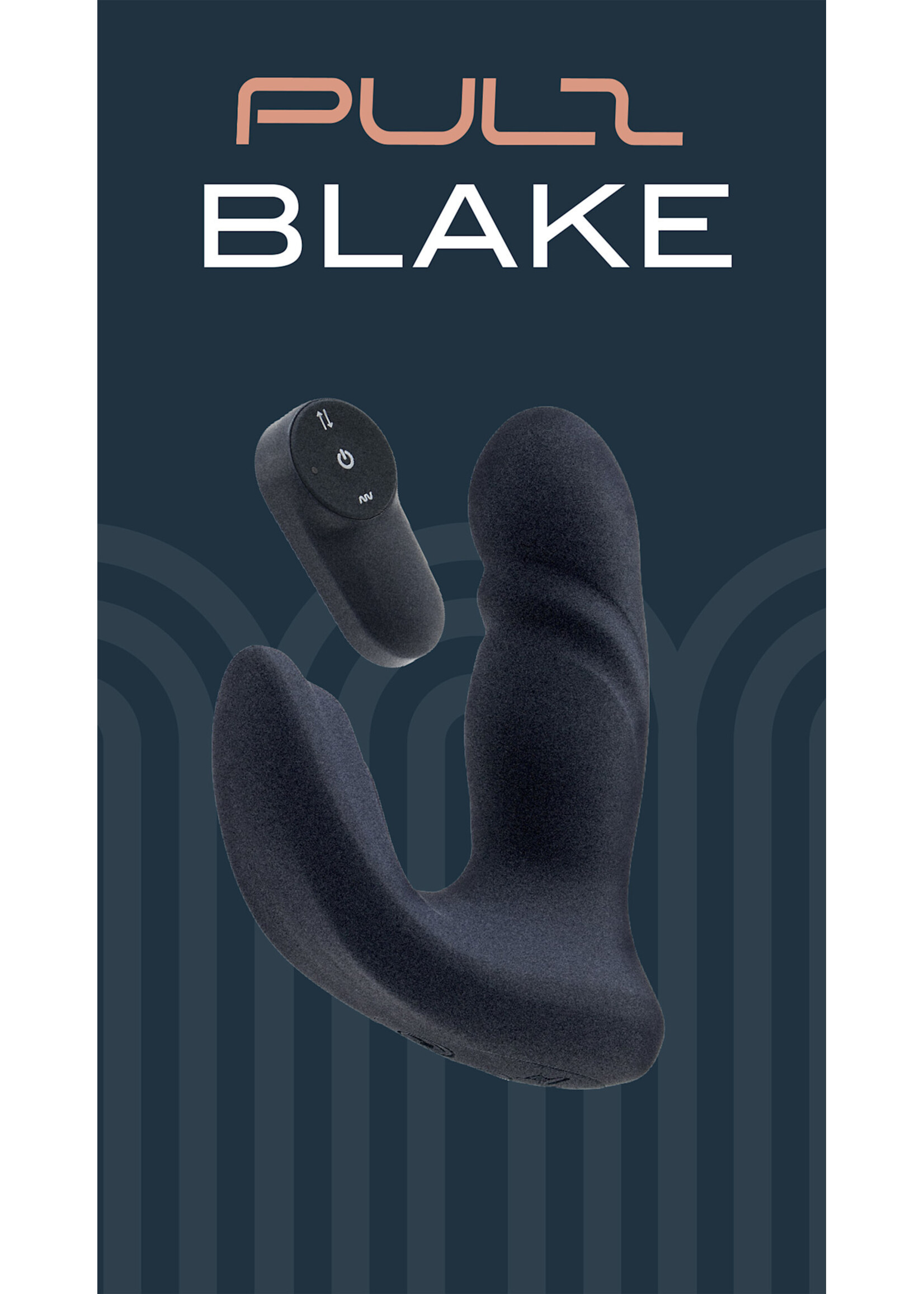 Dream Toys Blake up & down duo vibrator with remote control