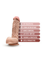 Blush Mr. D dildo with balls - 22 cm