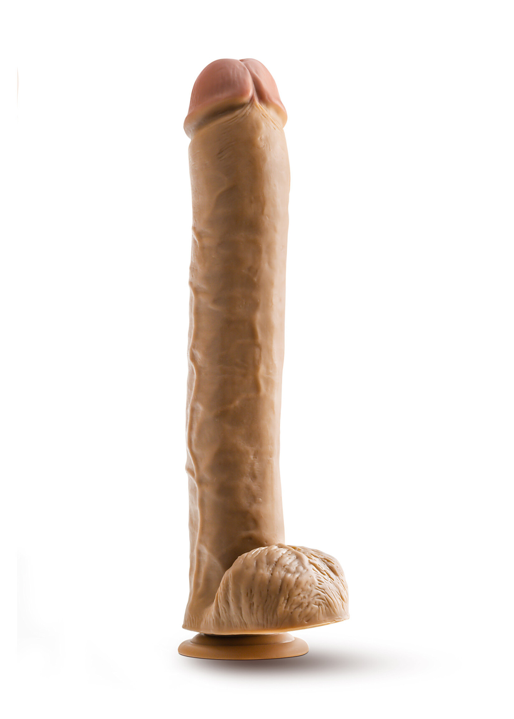 Blush Dr. Michael dildo with balls tan - 35 cm