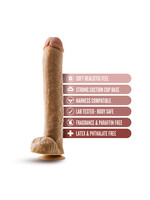 Blush Dr. Michael dildo with balls tan - 35 cm