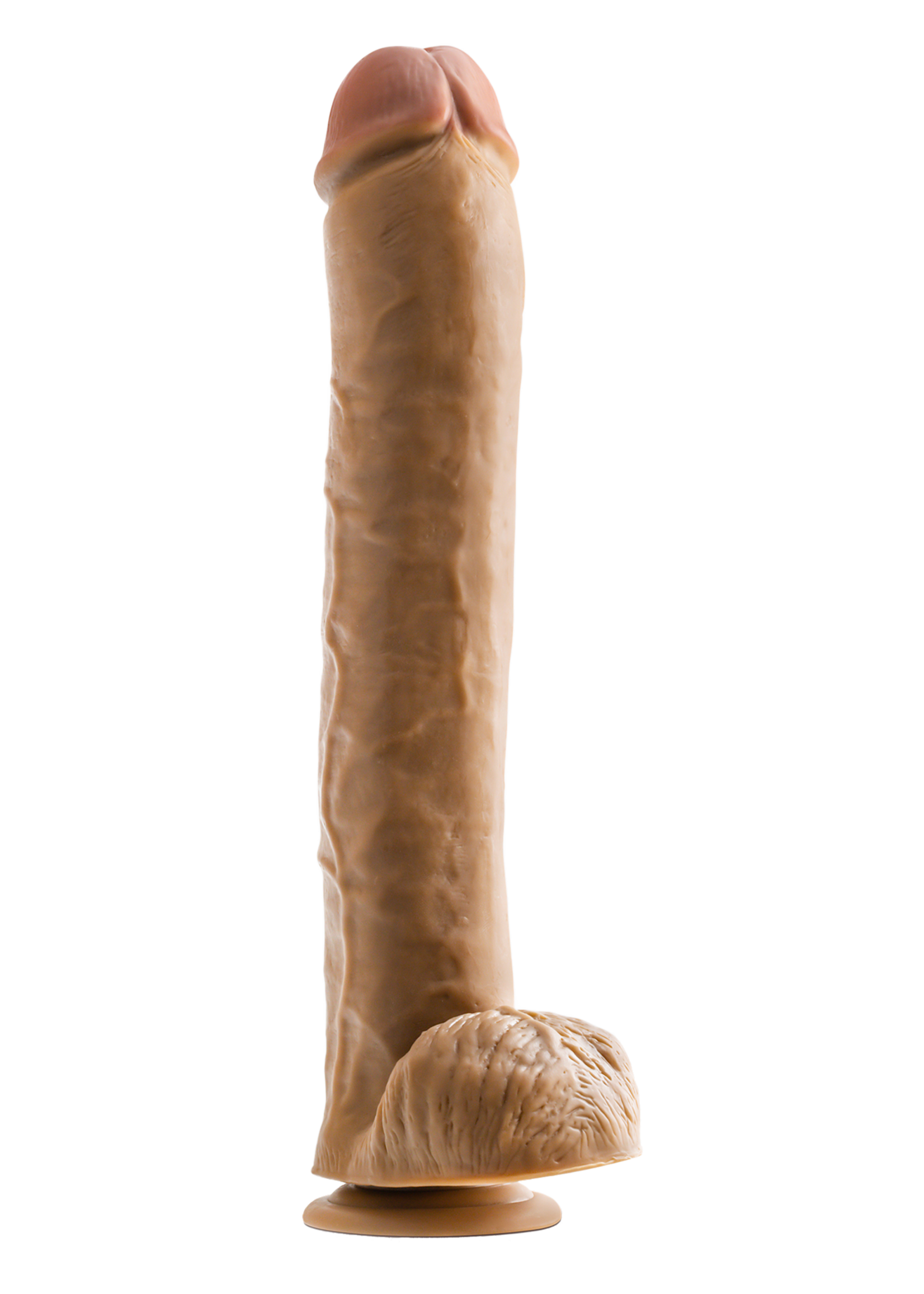 Blush Dr. Michael dildo with balls tan - 35 cm