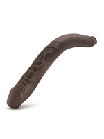 Blush Double dildo chocolate - 41 cm
