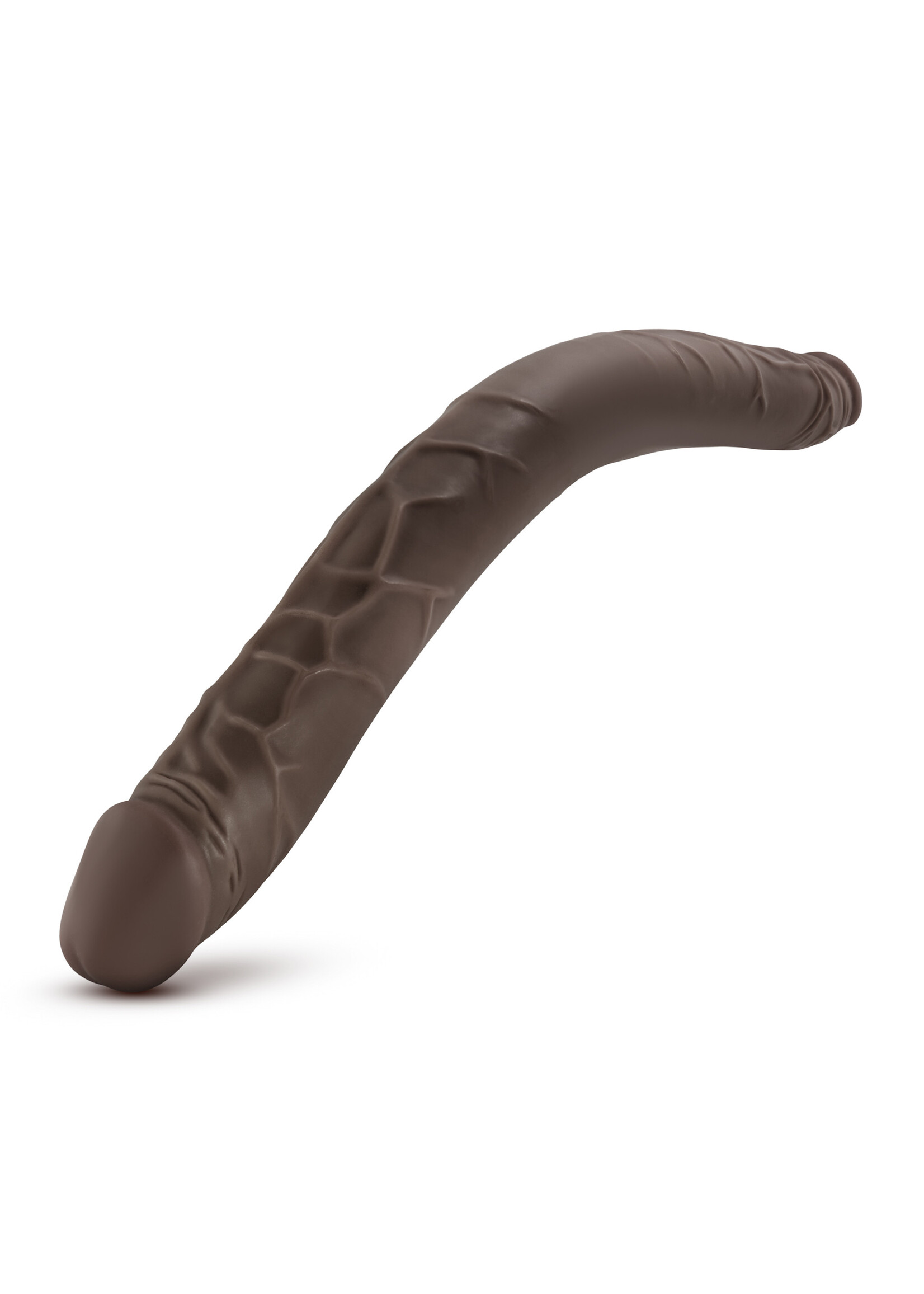 Blush Double dildo chocolate - 41 cm
