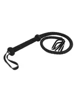 Rimba Arabisch bull whip kort - leer