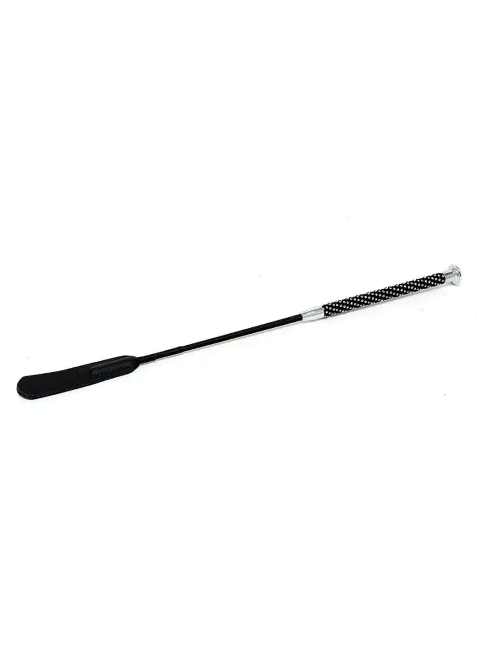 Rimba Paardrijzweep met diamanten handvat