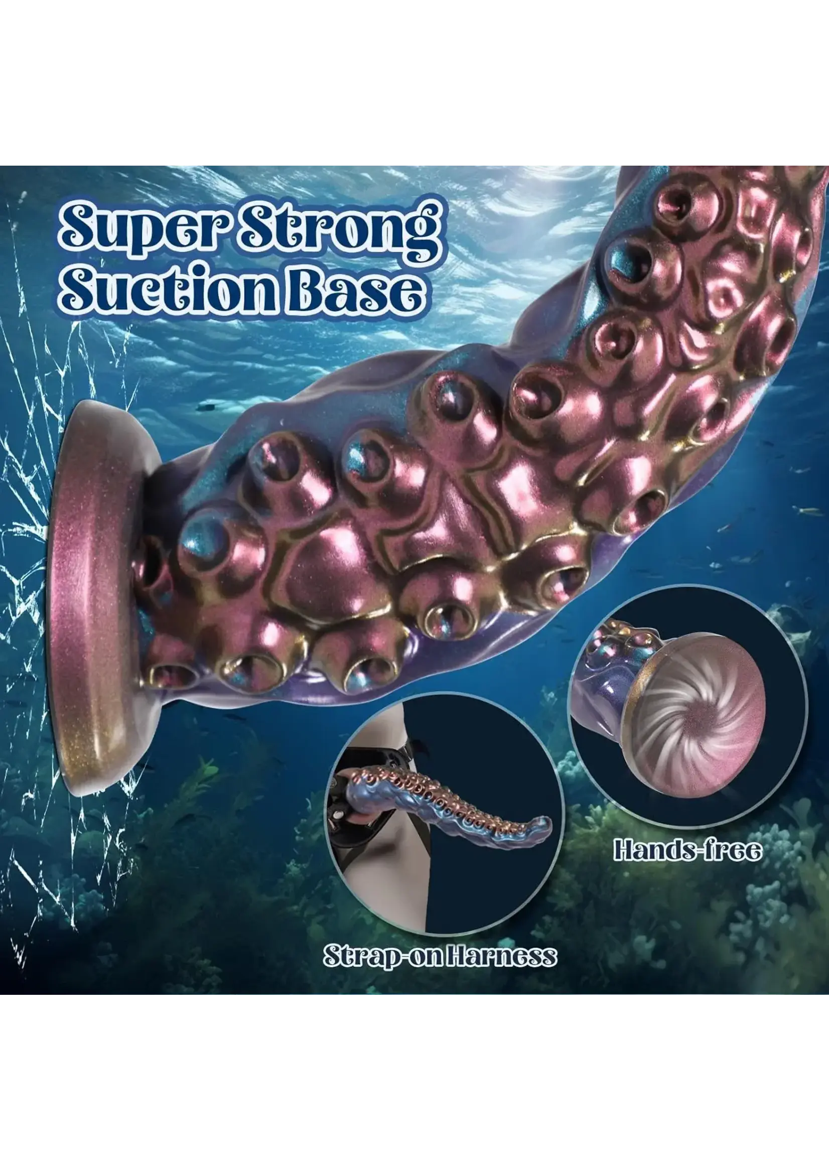 Power Monsters Maelstrom beastlord tentakel dildo - 47 cm