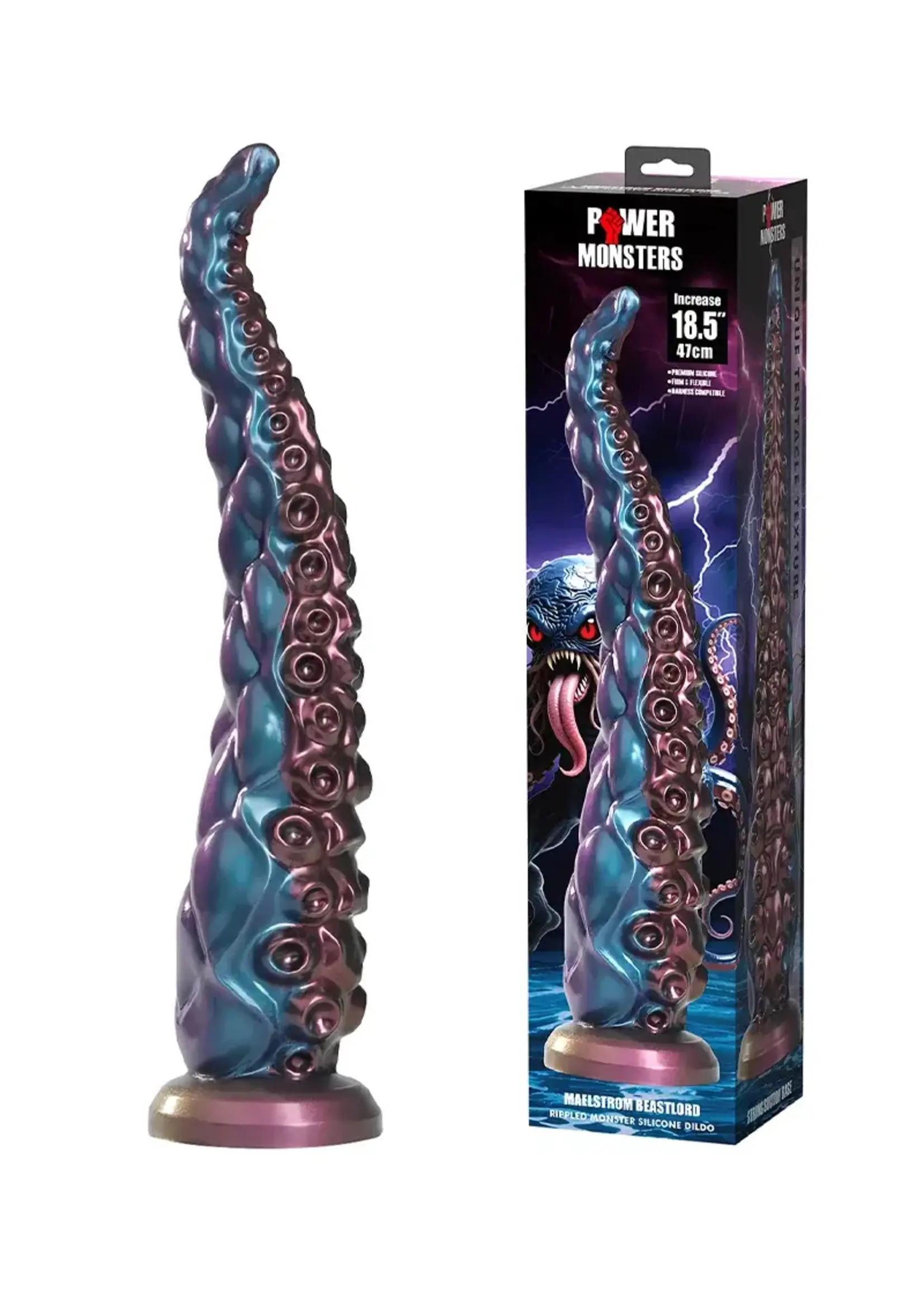Power Monsters Maelstrom beastlord tentakel dildo - 47 cm