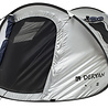 Deryan DERYAN Dome - Namiot typu Pop Up - 2 osobowy - Srebrny - Anty-UV FPS 50+ - 2 sekundy Deryan DERYAN Dome - Namiot typu Pop Up - 2 osobowy - Srebrny - Anty-UV FPS 50+ - 2 sekundy