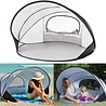 Amazon DERYAN LUXE Pop Up Beach Tent XXL - Anty-UV FPS 50+ - Kremowy/Srebrny Amazon DERYAN LUXE Pop Up Beach Tent XXL - Anty-UV FPS 50+ - Kremowy/Srebrny
