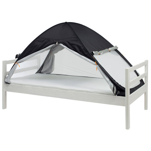 Deryan Deryan Luxury Bed Tent Pop-Up black - Mosquito net 1 person - 1mm mesh - blackout Deryan Deryan Luxury Bed Tent Pop-Up black - Mosquito net 1 person - 1mm mesh - blackout