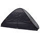 DERYAN Luxe Bedtent Pop-Up zwart - Klamboe 1 persoons - 1mm gaas - verduisterend DERYAN Luxe Bedtent Pop-Up zwart - Klamboe 1 persoons - 1mm gaas - verduisterend