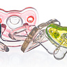 Joovy Joovy Fopspeen 0-7 mdn Kalmerend transparant ( 2 Stuks ) Joovy Joovy Fopspeen 0-7 mdn Kalmerend transparant ( 2 Stuks )