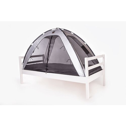 Deryan Bed Tent Mosquito Net - 200x90cm - Highest Quality Mosquito Net 1mm Mesh - Silver Deryan Bed Tent Mosquito Net - 200x90cm - Highest Quality Mosquito Net 1mm Mesh - Silver
