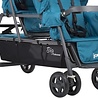 Joovy Joovy Big Caboose Graphite - Triple Pram - drei Kinderwagen - türkis Joovy Joovy Big Caboose Graphite - Triple Pram - drei Kinderwagen - türkis