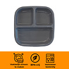 Deryan Deryan Quuby Plate Set Talerz silikonowy z łyżeczkami - Talerz Baby - zestaw zastawy dla dzieci Deryan Deryan Quuby Plate Set Talerz silikonowy z łyżeczkami - Talerz Baby - zestaw zastawy dla dzieci