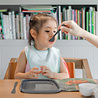 Deryan Deryan Quuby Plate Set Silicone plate with spoons - Baby plate - children's tableware set Deryan Deryan Quuby Plate Set Silicone plate with spoons - Baby plate - children's tableware set
