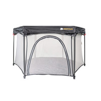 Deryan Portable Playpen - Fixed mattress base - Travel box - camping cot