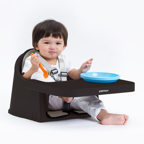 BOL.com Deryan Quuby Highchair - 5-in-1 Highchair - Growing chair - Including game board - Including cutlery - placemat - drinking cup
