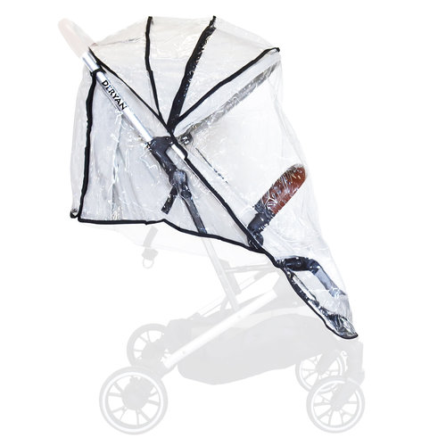 Deryan Deryan Rolo Buggy Rain Cover - Transparent Universal Rain Cover for Buggies - Universal Rain Cover Deryan Deryan Rolo Buggy Rain Cover - Transparent Universal Rain Cover for Buggies - Universal Rain Cover