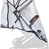 Deryan Deryan Rolo X2 Regenhoes voor dubbele buggy - Kooper x2 regenhoes Deryan Deryan Rolo X2 Regenhoes voor dubbele buggy - Kooper x2 regenhoes