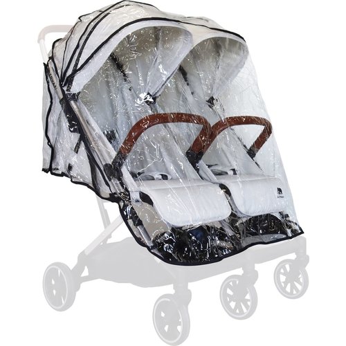 Deryan Deryan Rolo X2 Double Buggy Regenschutz - Kooper x2 Regenschutz Deryan Deryan Rolo X2 Double Buggy Regenschutz - Kooper x2 Regenschutz