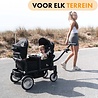 Deryan Deryan Luxe Sandy bolderkar Duo buggy tandem buggy opvouwbaar inklapbare bolderwagen duo kinderwagen Deryan Deryan Luxe Sandy bolderkar Duo buggy tandem buggy opvouwbaar inklapbare bolderwagen duo kinderwagen
