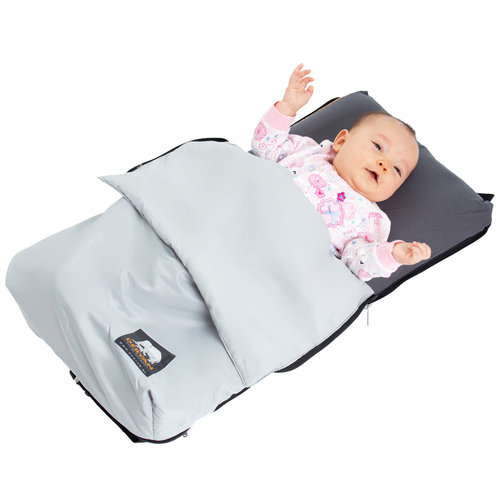 Deryan Deryan AirTraveller Airplane Bed - Rejsepude med madras - Kompakt foldet Deryan Deryan AirTraveller Airplane Bed - Rejsepude med madras - Kompakt foldet