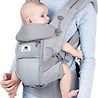 Deryan Deryan Meinkind Babytrage - Bauchtrage 4-in-1 Anthrazit/Grau Deryan Deryan Meinkind Babytrage - Bauchtrage 4-in-1 Anthrazit/Grau