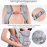 Deryan Deryan Meinkind Babytrage - Bauchtrage 4-in-1 Anthrazit/Grau Deryan Deryan Meinkind Babytrage - Bauchtrage 4-in-1 Anthrazit/Grau