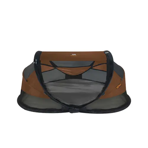 Deryan Deryan Baby Luxe Cot - Includes self-inflating mattress - Caramel Deryan Deryan Baby Luxe Cot - Includes self-inflating mattress - Caramel