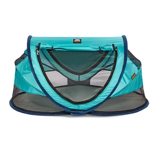 Deryan Deryan Toddler Luxury Camping Cot - Inclut un matelas autogonflant - Ocean Deryan Deryan Toddler Luxury Camping Cot - Inclut un matelas autogonflant - Ocean