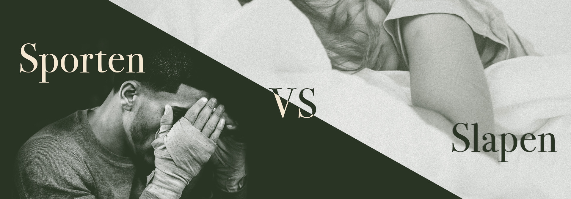Slapen of sporten? Wat doe jij het liefst? Ons advies is: beide!
