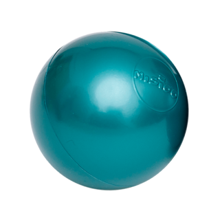 Ballen, 50 stuks | Turquoise Metallic