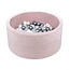 Misioo Ballenbak Rond 90x40 | Velvet Pink