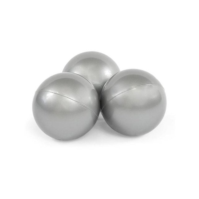 Ballenbak Rond 90x30 | Velvet Grey incl. 150 ballen (Pearl/Silver/Light Blue) Ballenbak Rond 90x30 | Velvet Grey incl. 150 ballen (Pearl/Silver/Light Blue)
