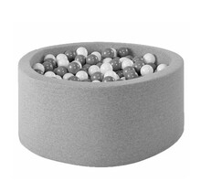 Ballenbak Rond 90x40 | Light Grey