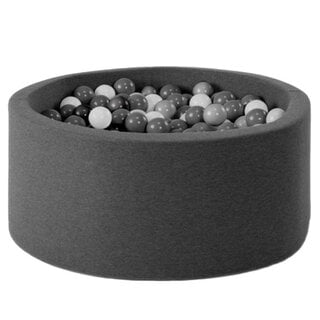 Ballenbak Rond 90x40 | Graphit excl. ballen