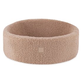 Ballenbak Rond 90x30 | Beige Fluffy Boucle excl. ballen